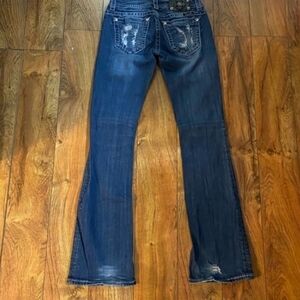 Beautiful Miss Me Boot Jeans With 33" Inseam